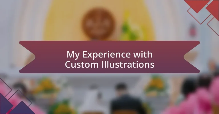 My Experience with Custom Illustrations
